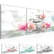 Wandbilder Set Blumen Feng