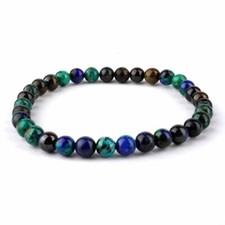 Azurit & Chrysokoll Ø 6 mm