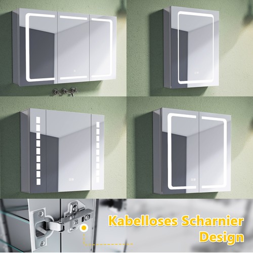 Led spiegelschrank bad - spiegelschrank, mit
