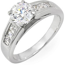 2.25 Karat Runde Form Diamant