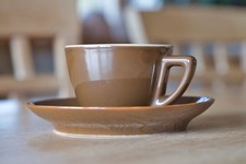 Cappuccino 3 Tassen mit Teller