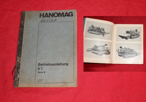Betriebsanleitung hanomag 7 - hanomag,