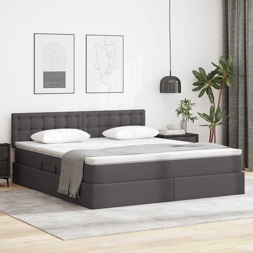 Bett mit stauraum - stauraum, led