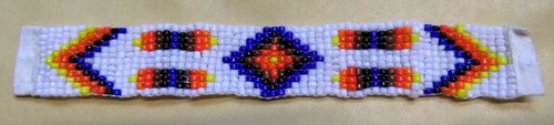 Perlenband seed beads indianer - seed,