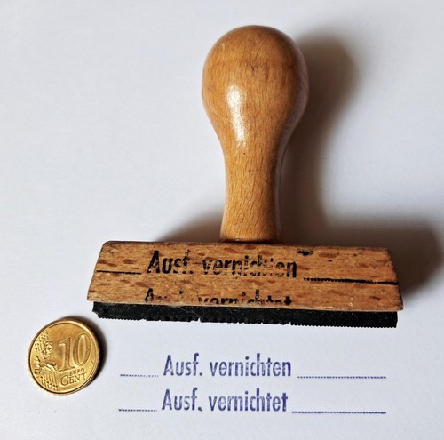 Alter ddr stempel - (s158),