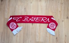 Schal FC Bayern München FCB Fanschal Fan Schal Fußball  rot / weiß