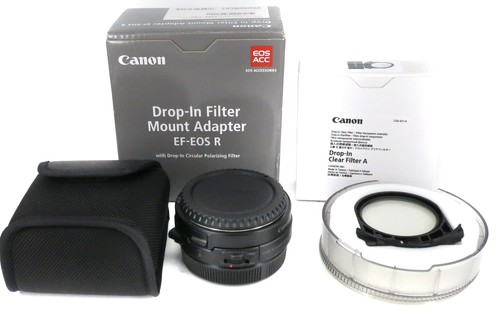 Canon drop filter mount - drop, in