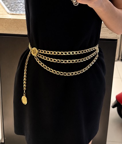 Vintage chanel runway - runway, gold