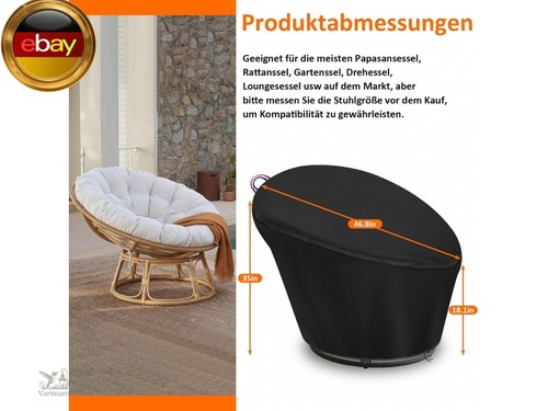 Papasansessel abdeckung - papasansessel, abdeckung,2