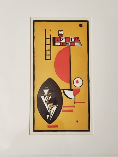 Kandinsky holzschnitt 1970 - holzschnitt,