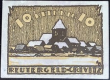 10 Pfennig  Crivitz 1922
