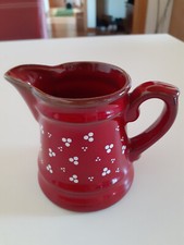 Pfalzkeramik Milchkännchen Sahnegießer Anja Piroschka Rot