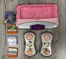V-Tech VSmile Motion Konsole in rosa + 2 Controller + 3 Spiele
