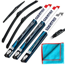 Oximo Front+Heck Scheibenwischer für Renault Laguna  2 II Fließheck 2001-2007