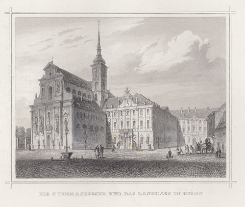 Tschechien brno thomaskirche - tschechien,