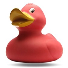 Badeente XXL- Eva rot 31cm