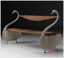 Parkbank Gestell antik