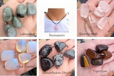 Edelstein Quarz Anhänger