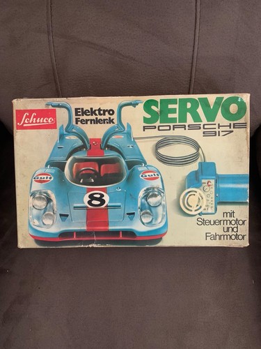 Schuco porsche 917 servo - schuco,