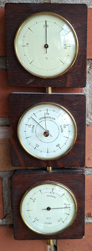 Wetterstation mit thermo - wetterstation, thermo-