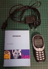 Handy Siemens S45 i funktionstüchtig, ohne SIM-Karte