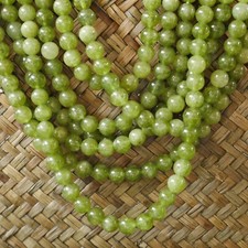 NELLYS B Grade Peridot Perlen