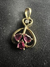 Anhänger mit brillantsolitär - anhänger,