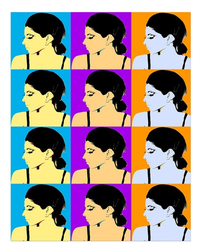 Pop art wandbild - pop-art-wandbild, lebendige