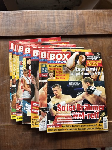 Boxsport magazin 2007 konvolut - boxsport,