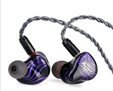 Kiwi Ears Quartet IEM 2DD+2BA – HiFi In-Ear Monitor mit Flex Silikon-Ohrstöpsel