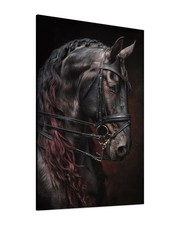 Pferd Leinwand Bild Abstrakt