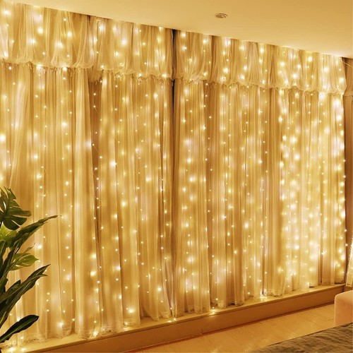 Lichtervorhang led warmweiß - led,