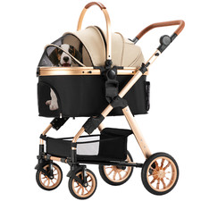 Hundewagen mit Federung