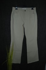 MAC stretchige Jeans Modell Gladis beige Stretchjeans Boot-Cut 44/34 Gr 42 44 L