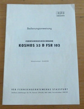 Ddr bedienungsanweisung - ddr,