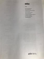 Bedienungsanleitung Braun
