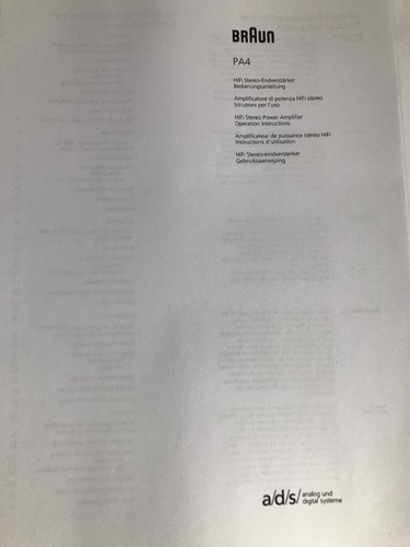 Bedienungsanleitung braun - bedienungsanleitung,