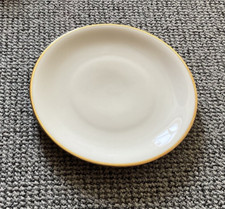 Bavaria, Elfenbein, Porzellan, Speiseteller, Essteller, flach, 24 cm, Goldrand