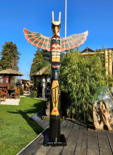 Totempfahl dekoration totem - totempfahl,,