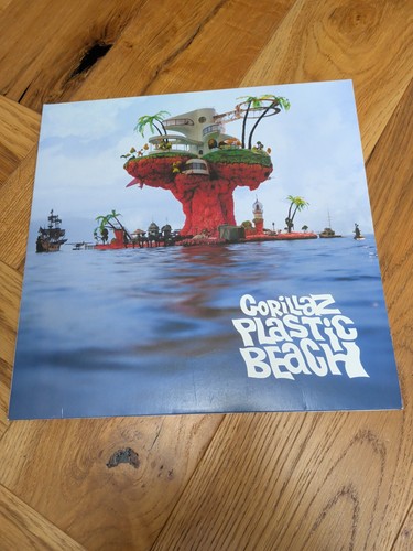 Gorillaz plastic beach vinyl - plastic,