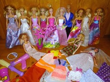 Barbie Konvolut mit 13 Puppen