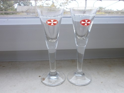 Malteserkreuz aquavit glas - 2,