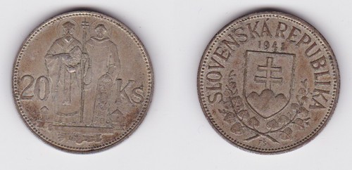 Kronen silber münze - 20,
