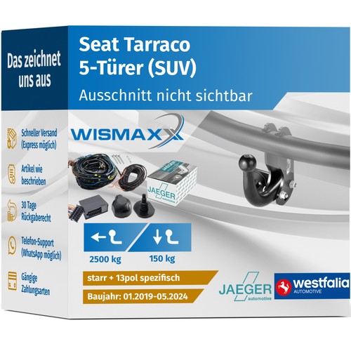 Anhängerkupplung für seat - für,