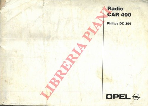 Opel autoradio 400 radio - opel,