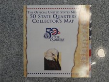 USA, Sammlung, 50 State Quarters, 1999 - 2008, im Einsteckalbum