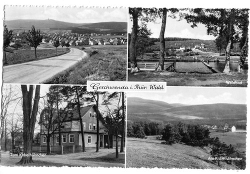 Geschwenda thür wald - ak,,