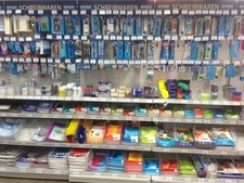 Tegometall Verkaufsregal Wandregal Schreibwarenregal Papierregal Bürobedarf 2m 