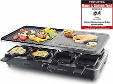 Raclette Heißer Stein Grill mit Thermostat für 8 Personen Raclette-Gerät