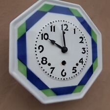 Küchenuhr Art Deco ca. 1925 Keramik Antik Original  funktionsfähig 